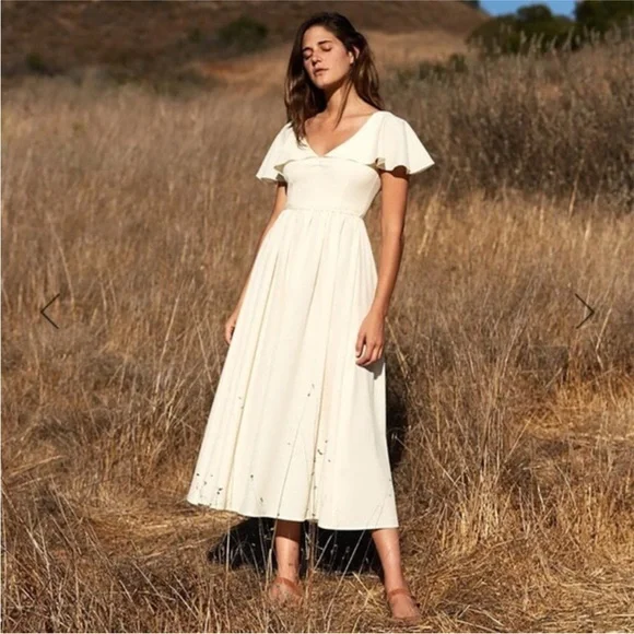 bandeau midi dresses CONTRASTING BANDEAU MIDI DRESS